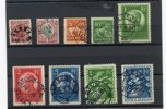 Samling 1855-1970 i Schaubek-album, bla UPU 1924 komplett.