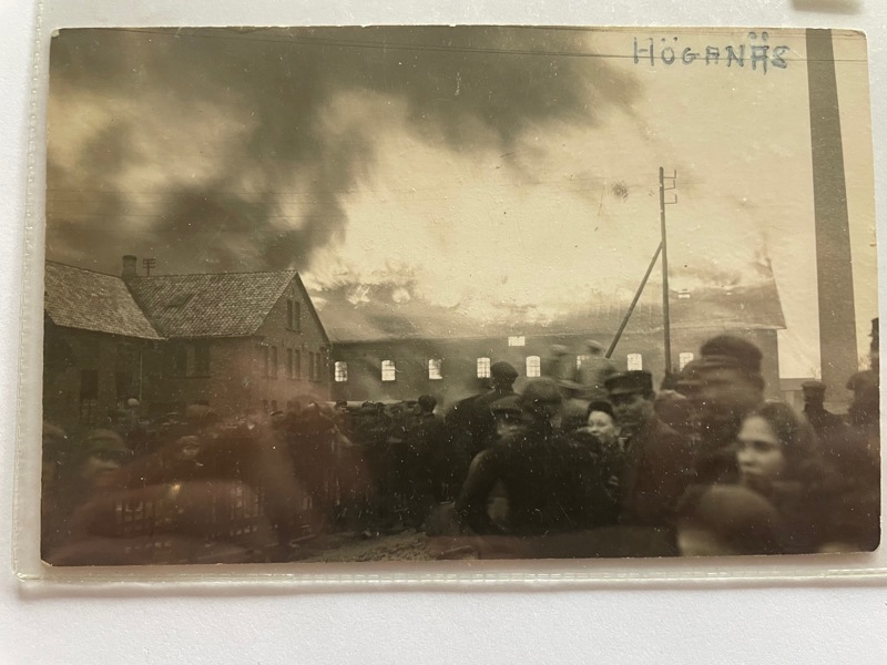 Höganäs; stor-brand 2/4 1914.