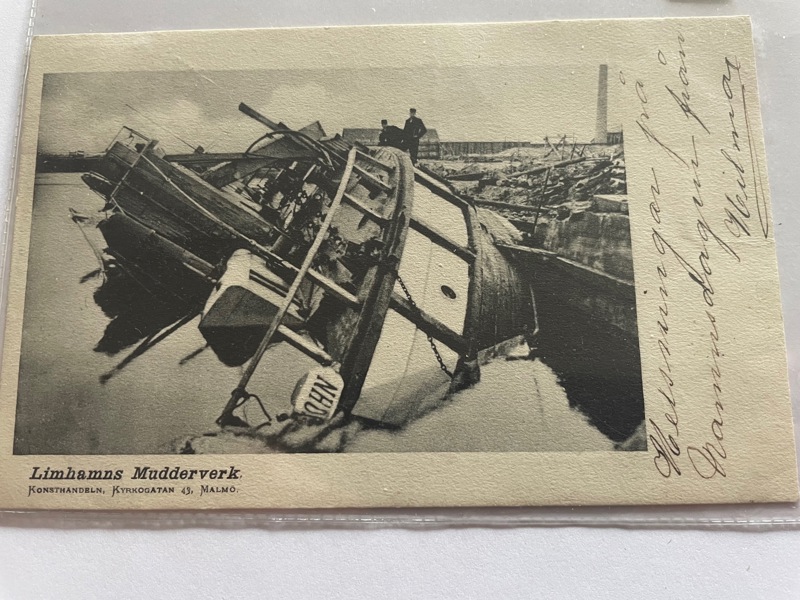 Limhamns Mudderverk förlisning frank. 1901