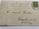 "Påklistrat"; Vänskaps-Kuriren frank. 1907