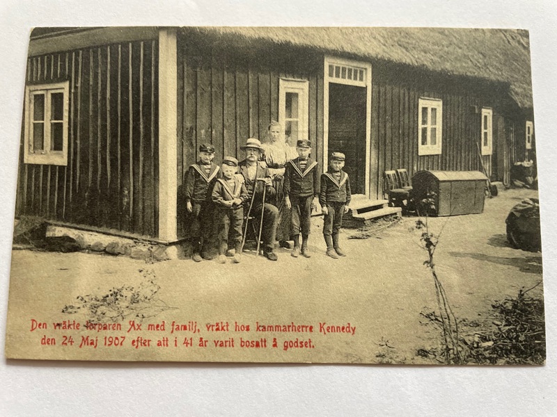 Politik; Vräkning av torparen Ax, frank. 1907