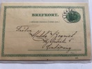 Hand-målat; Tomte-parad, sign H Asp (?), på helsak 1905