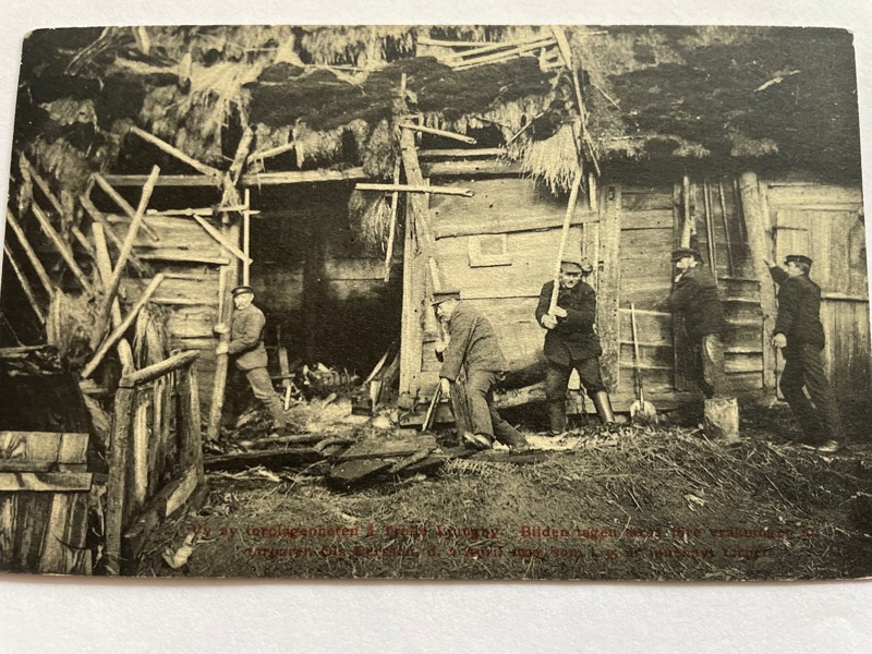 Politik; Trolle Ljungby Vräkningskort, frank. 1912.