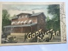 Järnvägs-stationen Finspong, "Godt Nytt År", frank. 1902