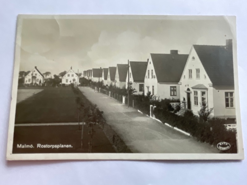 Malmö; Rostorpsplanen frank. 1940.