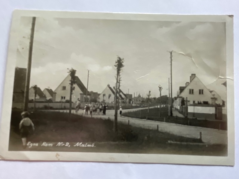 Malmö; Egna Hem Nr 2 (Johanneslustgatan) frank. 1924
