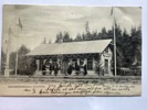 Järnvägs-stationen Granbergsdal, med stins.