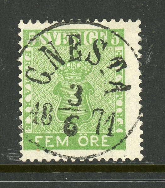 F7c2 Gnesta 3.6.71, lyx-stämplat praktex. Sign MGM.