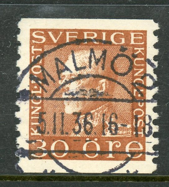 F186c Malmö2 5.11.36, pr-lyx på vitt papper.