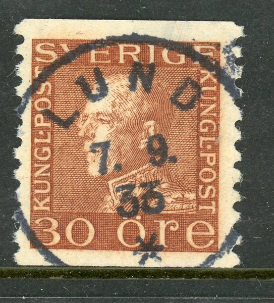 F186 Lund 7.8.35, pr-lyx på tonat papper.