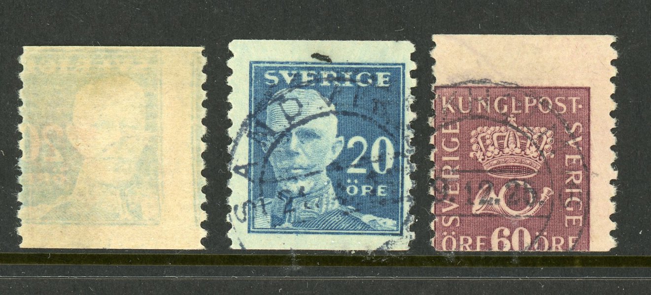 F151v Stämplat ex med spegeltryck samt ett Dp I.
