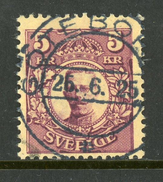 F78 Göteborg 25.6.25, lyx-stämplat ex.