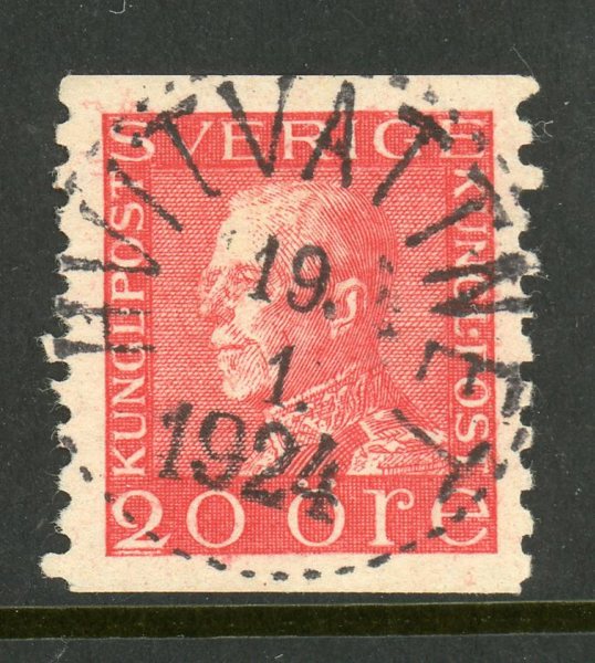 F180 Hvitvattnet 19.1.24, lyx-stämpel på tonat papper