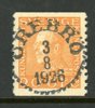 F181 Örebro 3.8.26, lyx-stämpel.