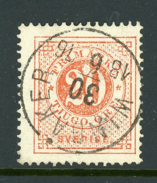 F22v Wingåker 30.6.76, stor "bubbla" mellan siffrorna.