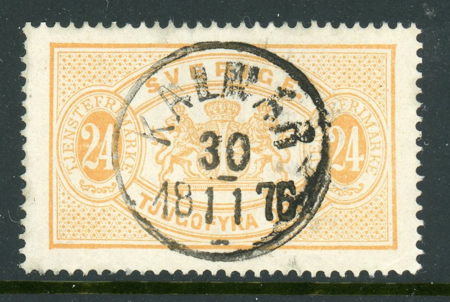 Tjänste 7 Kalmar 30.11.76, pr-lyx exemplar.