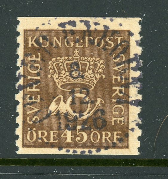 F161 Ytterenhörna 6.12.26, perfekt stämpel.