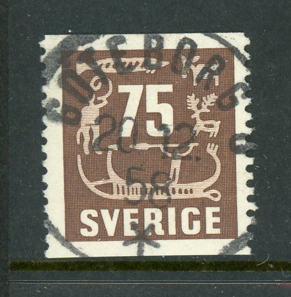 F463 Göteborg 20.12.58, lyx-stämpel