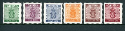 F7-12N2 Nytrycken 1963 i kpl serie.