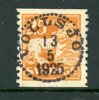 F147 Vollsjö 13.5.25, perfekt stämpel.