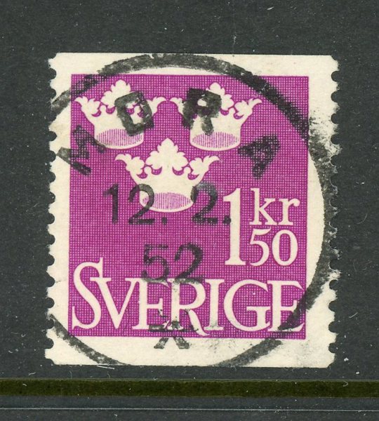 F302 Mora 12.2.52, pr-lyx ex, ovanligt.