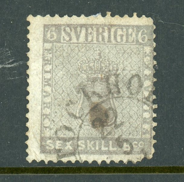 F3E2 STÄMPLAT ex, Stockholm 22.5.xx, defekt men sällsynt!