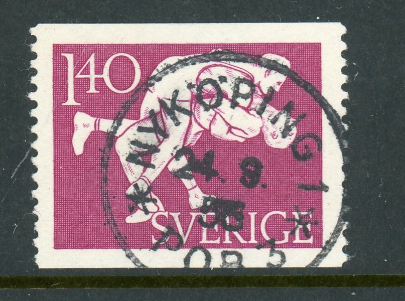 F448 Nyköping POB3 24.9.55, pr-lyxstpl. Ovanlig.