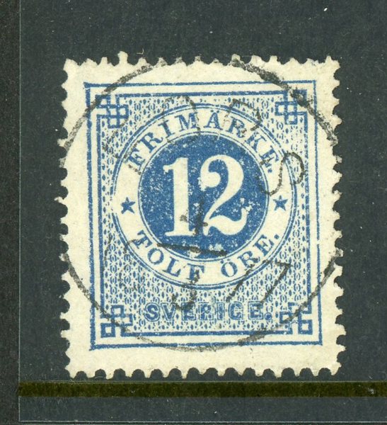 F21 Fors 4.3.77, prakt, ovanlig. Postal 600 (P-län).