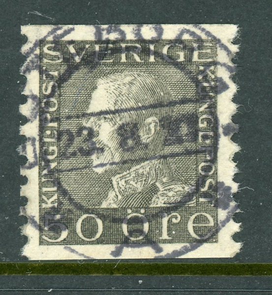 F192 Göteborg 23.8.27, lyxex på tonat papper.