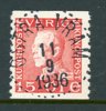 F177A Östra Vram 11.9.36, superb stämpel, vitt papper.