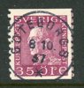 F187 Göteborg 8.10.37, lyx på vitt papper.