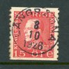 F176 Långrådna 8.10.26, perfekt stämpel.