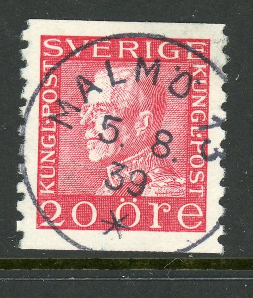 F180 Malmö13 5.8.39, lyx på vitt papper.