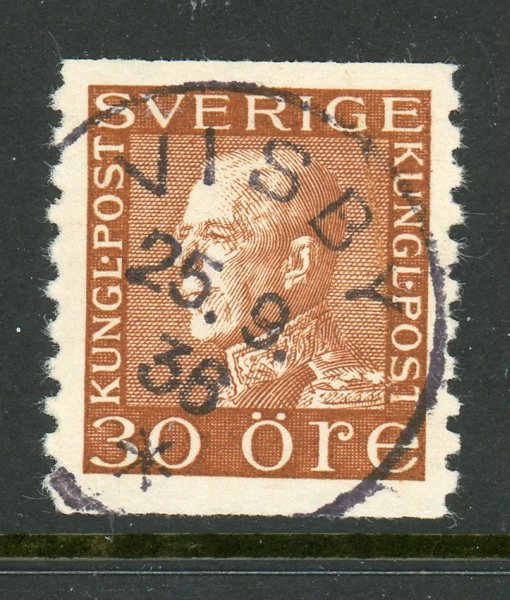 F186 Visby 25.9.36, prakt på vitt papper.