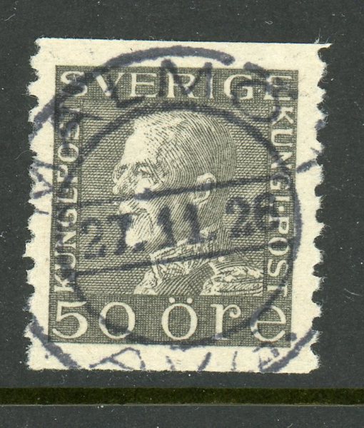 F192 Malmö 27.11.26, lyx på tonat papper,