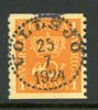 F168 Vollsjö 25.7.24, perfekt stämpel.