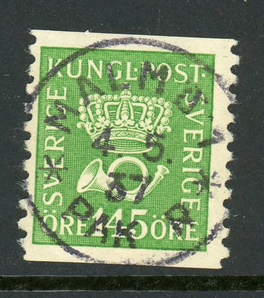 F174 Malmö 4.5.37, lyx-stämpel på vitt papper.