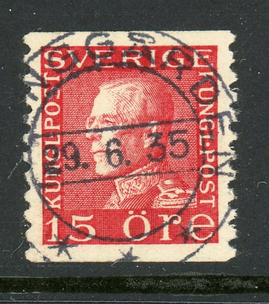 F177A Kungsgården 29.6.35, lyx på vitt papper
