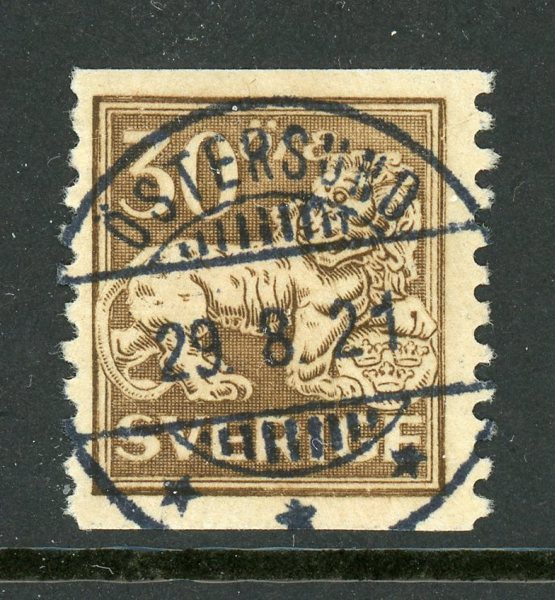 F148A Östersund 29.8.21, lyx-stämpel.