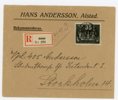 F202 Alstad 17.4.xx, vackert Rek-brev.