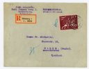 F221 Rekbrev till Tyskland, Göteborg 5.9.24, ankstpl.