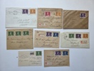 F226-230 Cancer 1928; 53st försändelser.