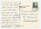 F435 på bruksvykort, Jokkmokk 10.8.72 + sidostämpel