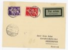 F234+235 på FDC Luftpost-kort till Finland, Linköping 1.11.32, ank.stpl