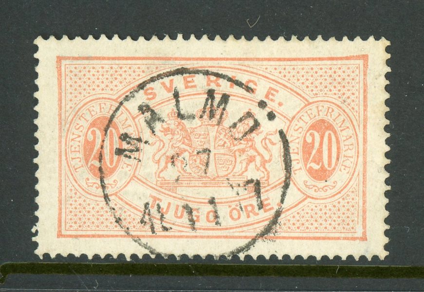 TJÄNSTE 6 Malmö 27.11.77, lyxex, ovanligt.
