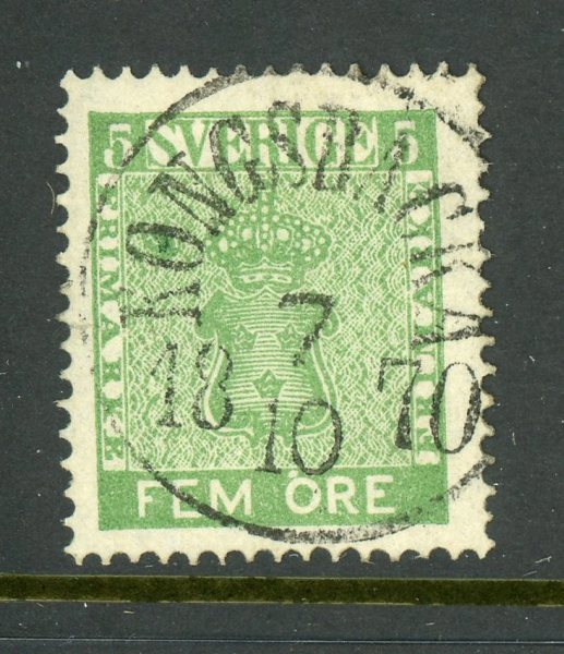 F7b2 Kongsbacka 7.10.70, underbart ex sign O.P.