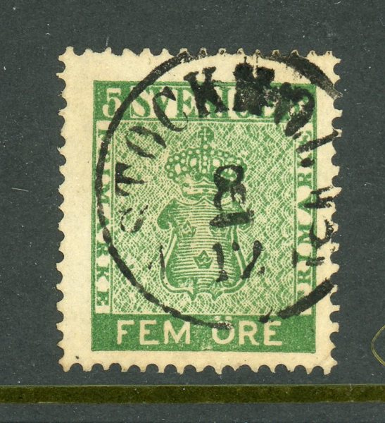 F7a1 Stockholm 8.12.62, praktstämplat ex av svpr nyans.