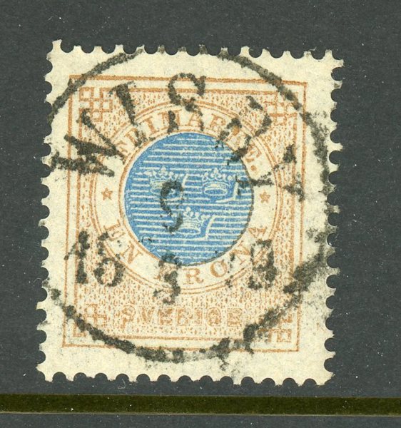 F38a Wisby 9.3.79, praktex med lyx-stämpel, sign O.P.