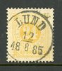 F34k Lund 12.8.85, lyxex, sign O.P.