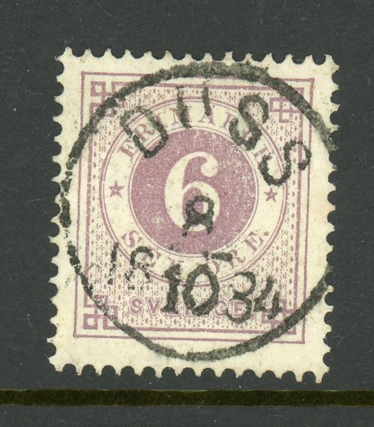 F31f Duss 8.10.84, superbt ex, sign O.P.